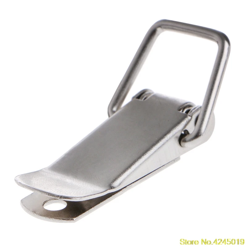 

4 Pcs Hardware Cabinet Boxes Spring Loaded Latch Catch Toggle Hasp