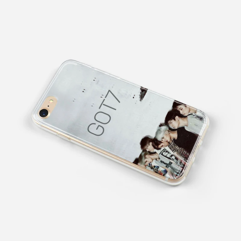 GOT7 KPOP мальчик группа раскладной Мягкий ТПУ силиконовый чехол для телефона iPhone XS