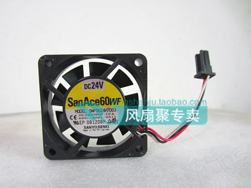 Новый Sanyo 9WF0624H7D03 6015 24V0.12A A90L 0001 0511FANUC Fanuc|sanyo| |