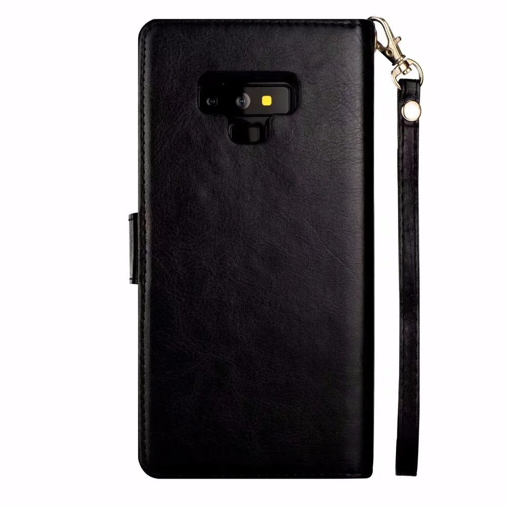 Чехол 2 в 1 для Samsung Galaxy Note 9 Магнитный кошелек съемный кожаный чехол подставка
