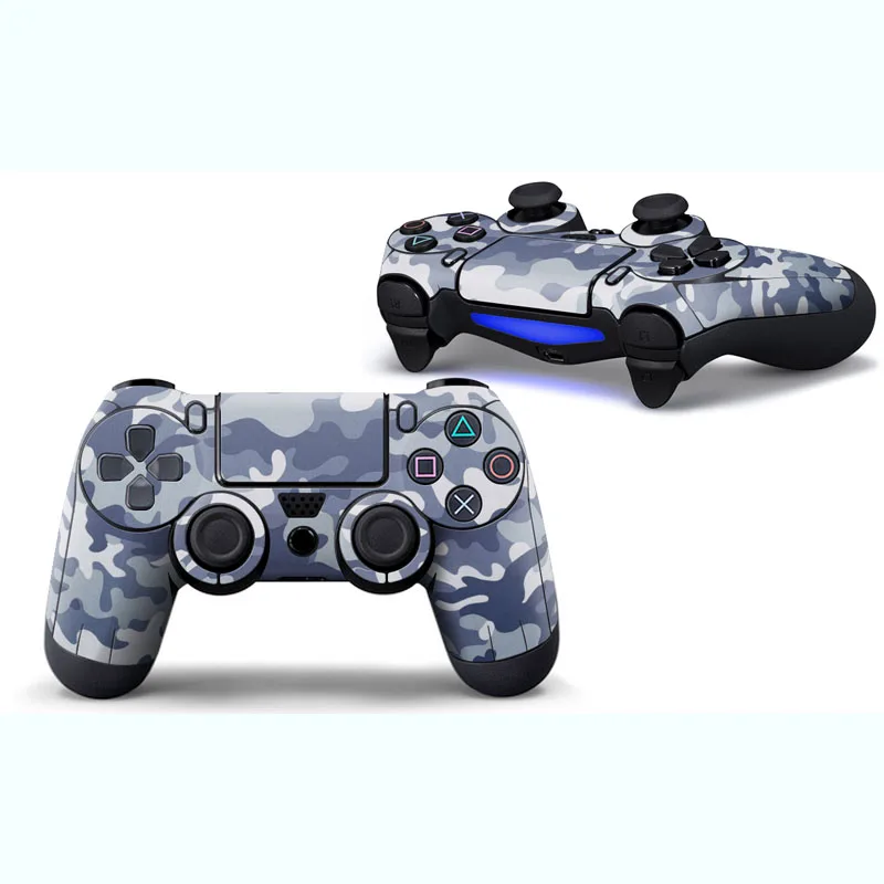 TN-PS4QB-0236 Камуфляжная наклейка s чехол для sony Playstation 4 котроллер наклейка для PS4 контроллер - Цвет: TN-PS4QB-0236
