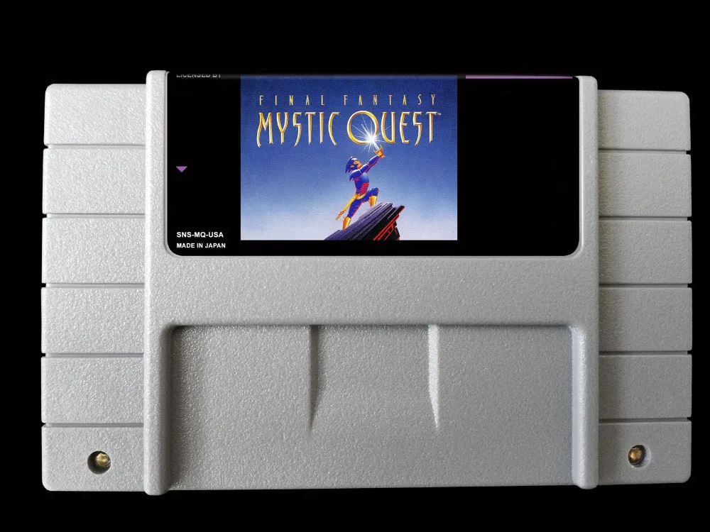 Versão dos Eua! Jogos Última Fantasia Mística Quest 16bit **