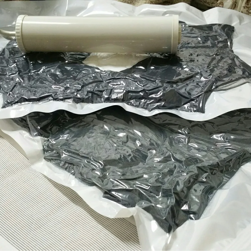 MRS BAG 6 шт. 60x40 см маленькие вакуумные сумки для одежды вакуумная сумка путешествий