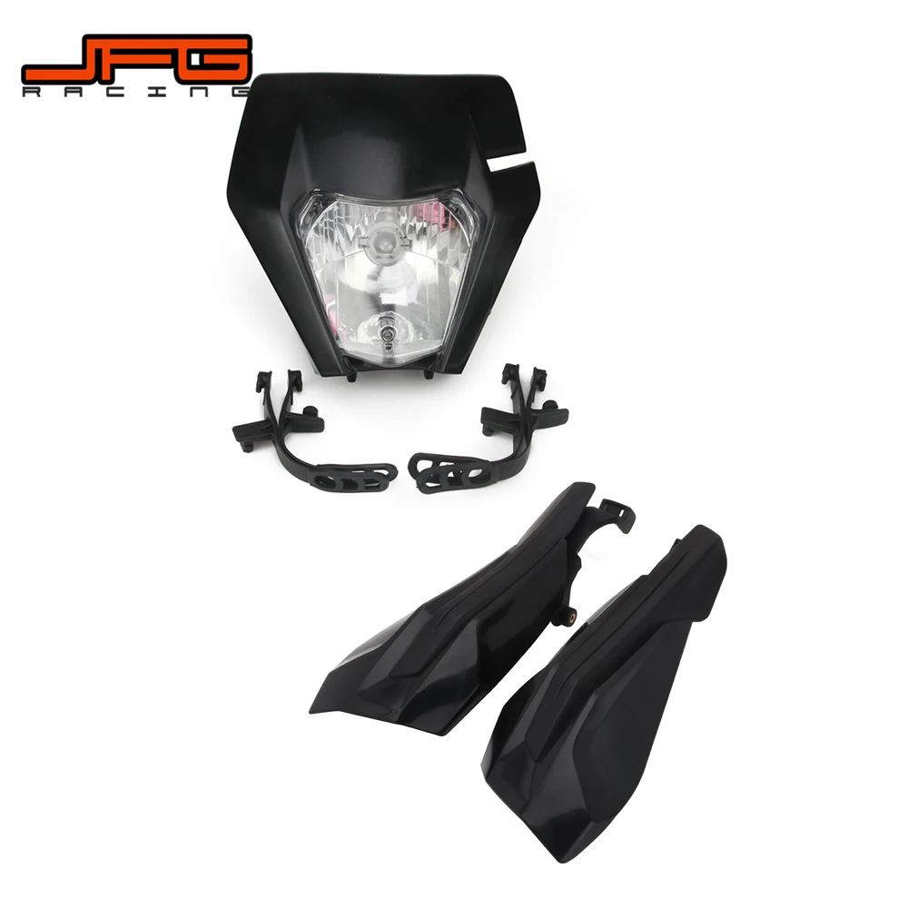 Мотоцикл Новые 2019 Ручные защитные щитки руля Рукоятки фары Фары для KTM XCW XCF XC EXCF 150 250 300 350 450 500 on.