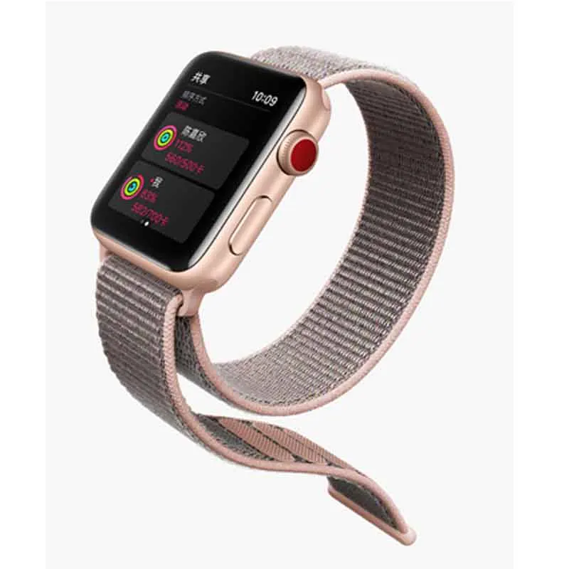 Нейлоновый ремешок Pulsera Correa наручные часы для Apple Смарт-часы iwatch серии 4/2/1