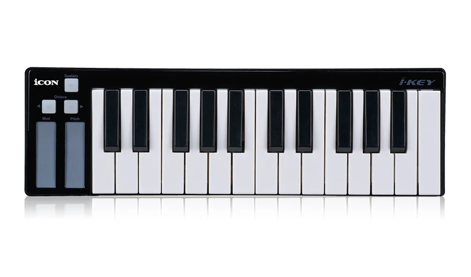 USB MIDI контроллер iCON ikey с клавиатурой 25 банкнот чувствительность к скорости