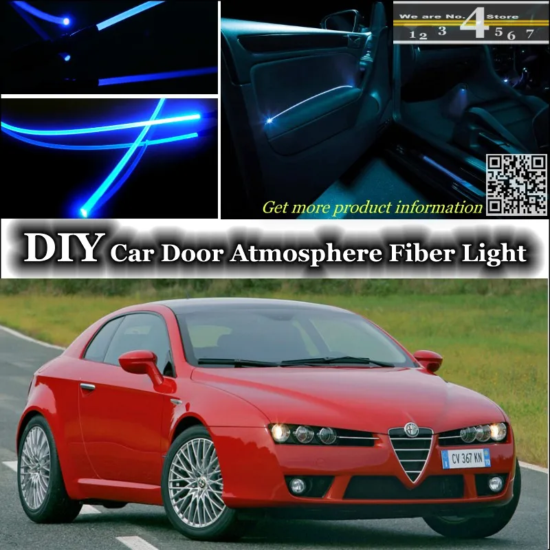Для Alfa Romeo Brera/Spider AR внутренний окружающий свет тюнинг атмосферное