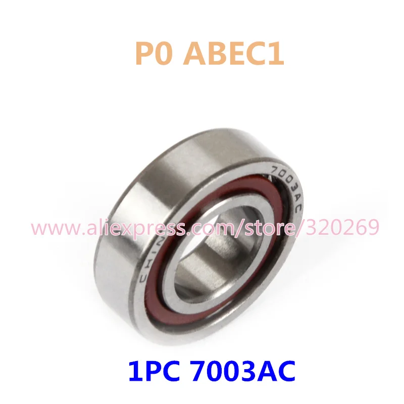 7003AC 7003 угловой контактный подшипник шпиндель с ЧПУ P0 P5 ABEC5 17x35x10 мм гравировальный