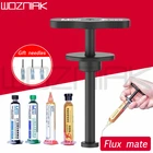 Сварочное масло, подходит к УФ светильник ильнику, маска для пайки BGA PCB, маска для сварки чернилами, металлический нажимной усилитель корпуса, иглообразное сварочное масло