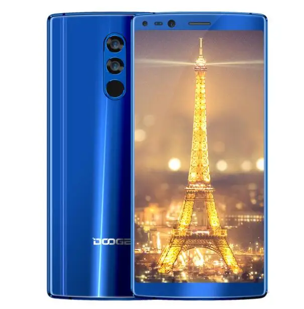 DOOGEE Mix 2 6GB 64GB 4G LTE Helio P25 Octa Core Mobile Phone 5.99 Inch 16MP+8MP Four Camera Android 7.1 Fingerprint SmartPhone | Мобильные