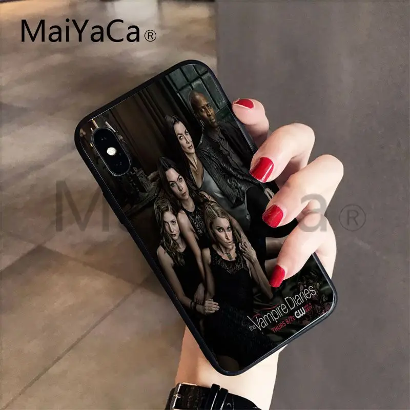 MaiYaCa Дневники вампира горячая Распродажа модный дизайн сотовый Чехол для iphone 6 6s