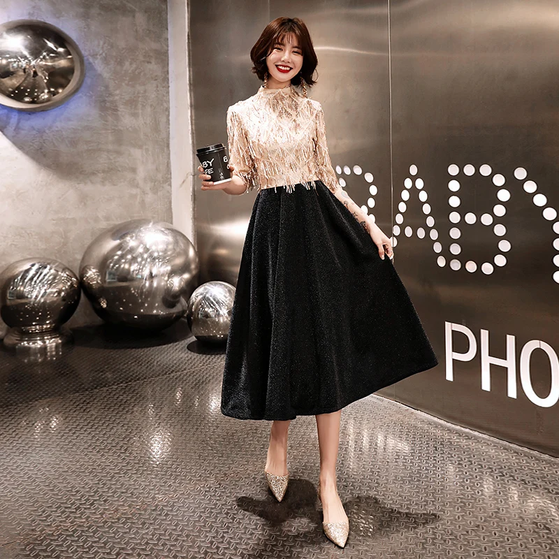 Длинные вечерние платья Новое поступление 2020 элегантное вечернее платье А