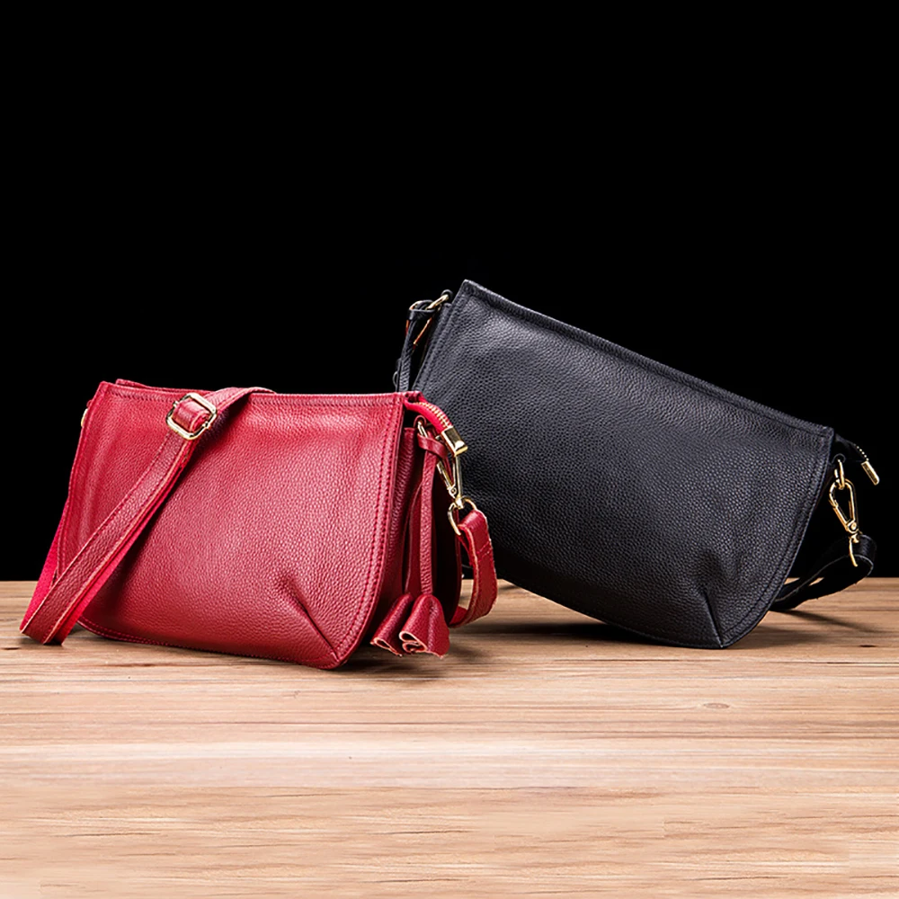 Женская сумка Кроссбоди из натуральной кожи женская мессенджер на плечо модная