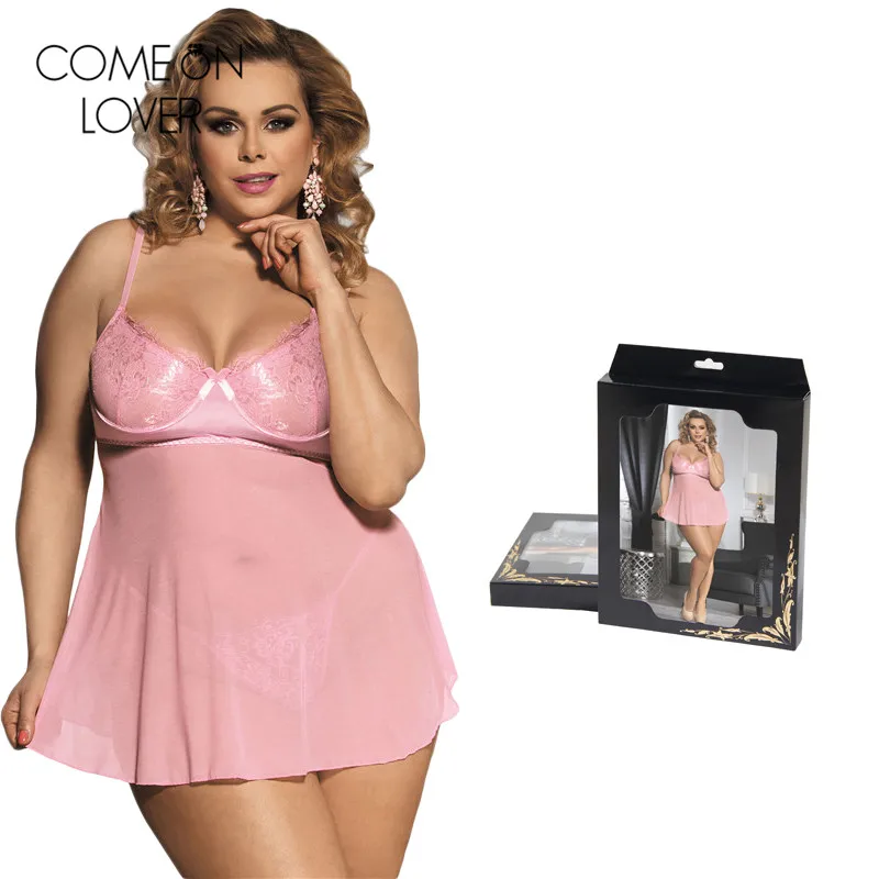 Comeonlover кружевное лоскутное нижнее белье на косточках intimo donna сексуальное розовое