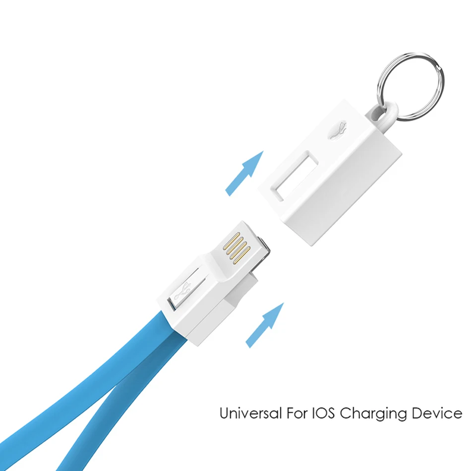 Брелок usb type-C кабель для быстрой зарядки для samsung Redmi Note 7 зарядное устройство Usbc type-C брелок шнур короткий кабель Micro USB