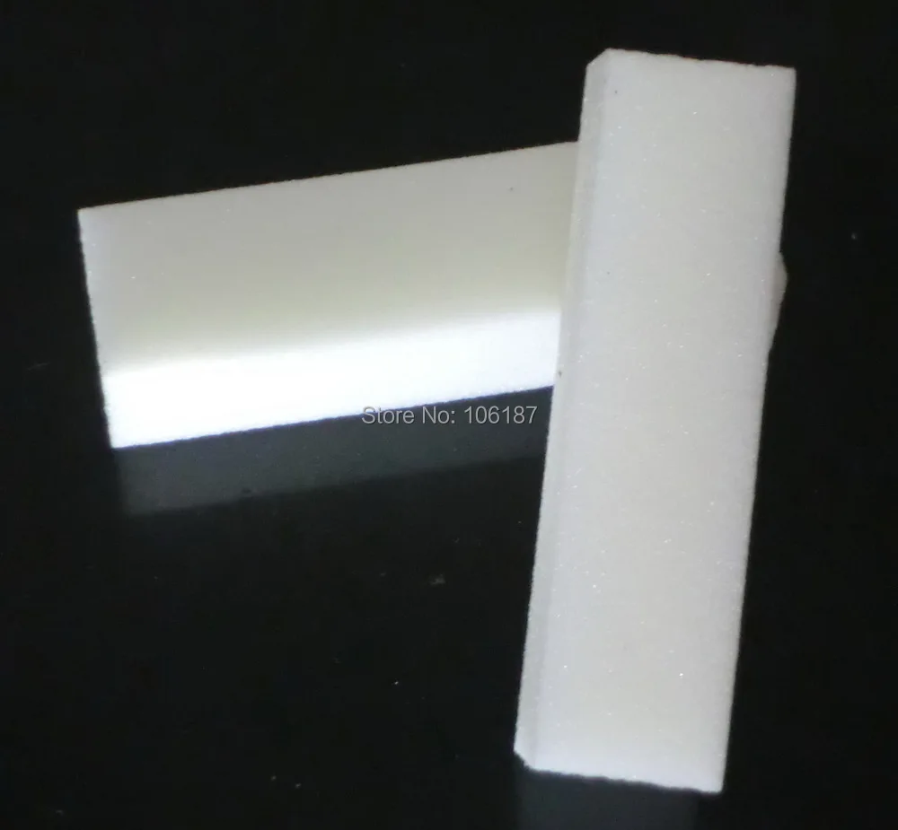 100 шт. белый буферный блок для ногтей 4 способа блеска Прямая поставка оптовая