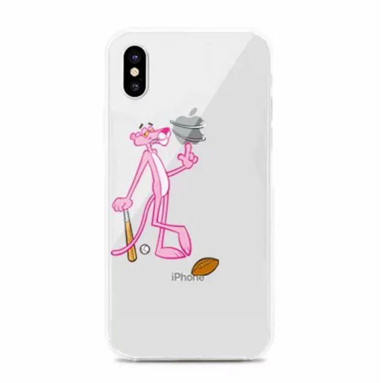 Чехол для iPhone 8 7 6 S плюс X Xs Max Xr Модные животные теннис Бейсбол покупки Розовая