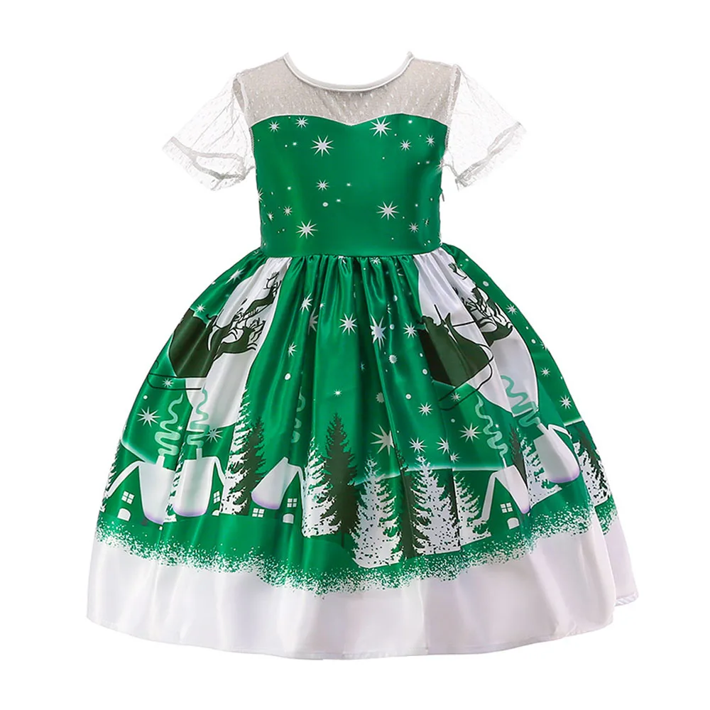 Tiange Christmas Dress Girl Children Clothing Princess Party Kids Dresses For Girls elegant Costume Wedding Vestidos | Детская одежда и
