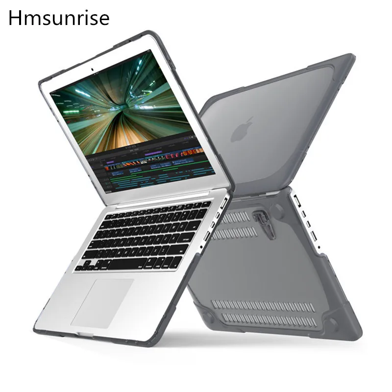 Новый противоударный чехол для ноутбука Macbook Pro 13 с сетчаткой Жесткий пластиковый