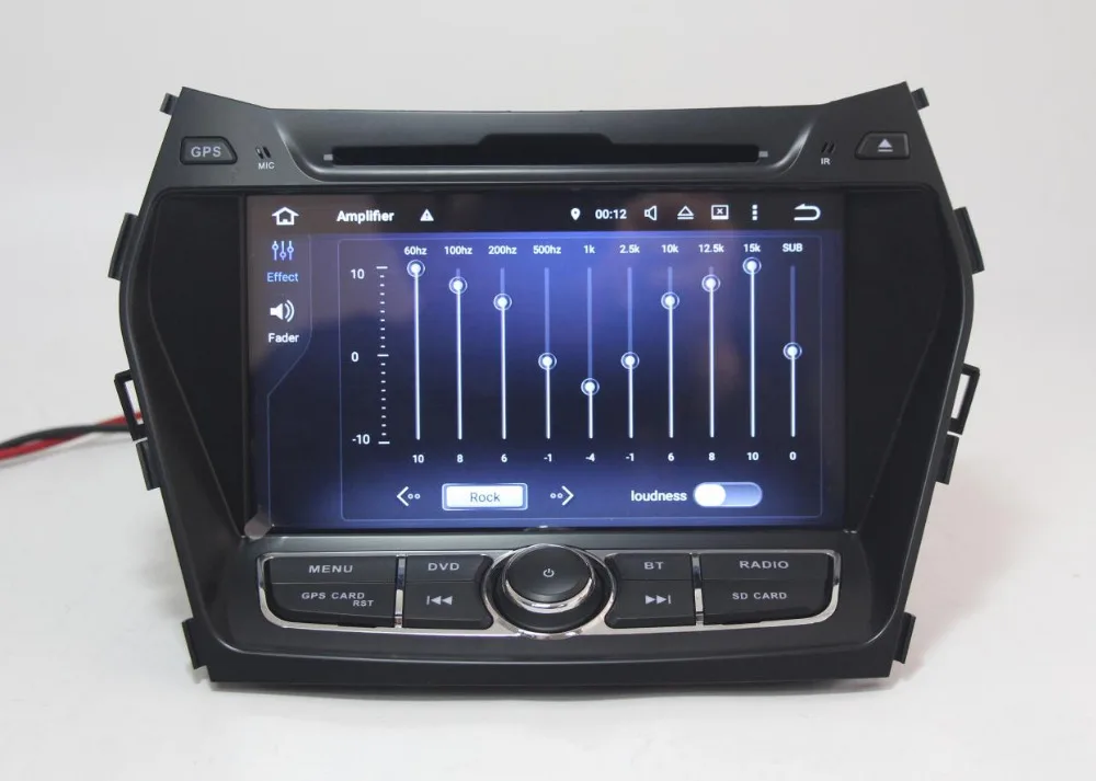 Восьмиядерный 4G+ 64G Android 9,0 автомобильный dvd-плеер для hyundai IX45 Santa FE 2013 Автомобильный Радио gps головное устройство Wifi 4G