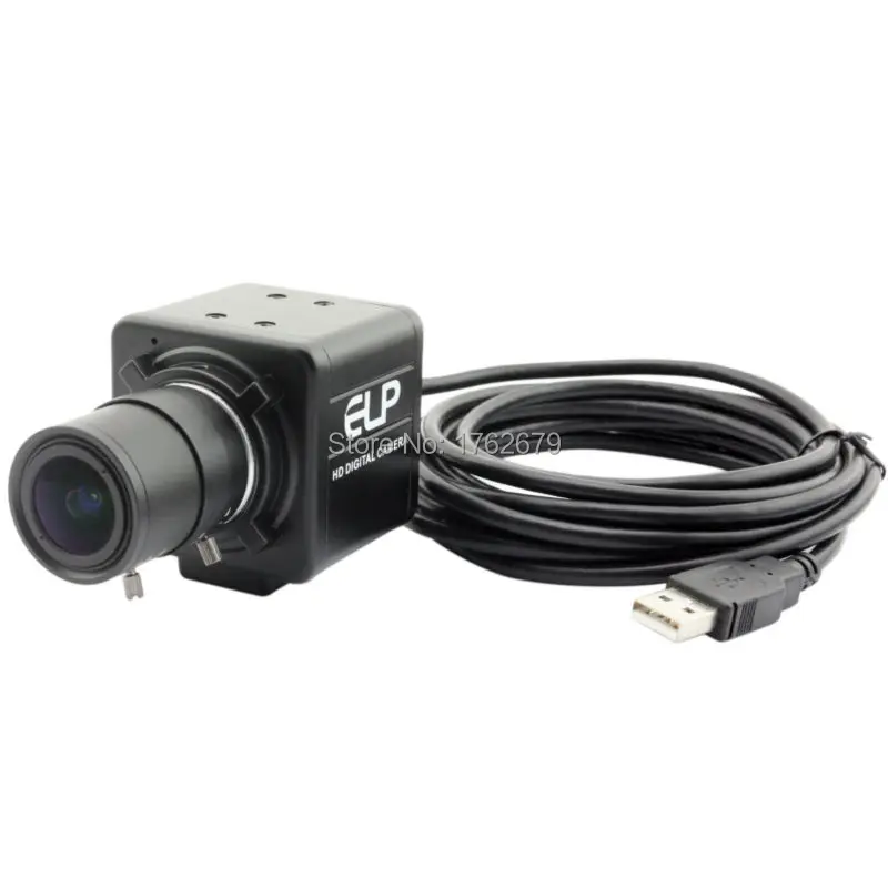 ELP 3264X2448 8MP usb camera Sony IMX179 CS Lens Mount surveillance industrial for Windows Linux Mac Android | Безопасность и