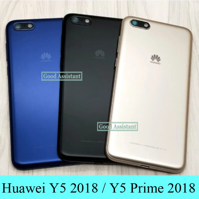 Синий/золотой/черный 5 45 дюйма для Huawei Y5 2018/для prime 2018 задняя крышка батарейного