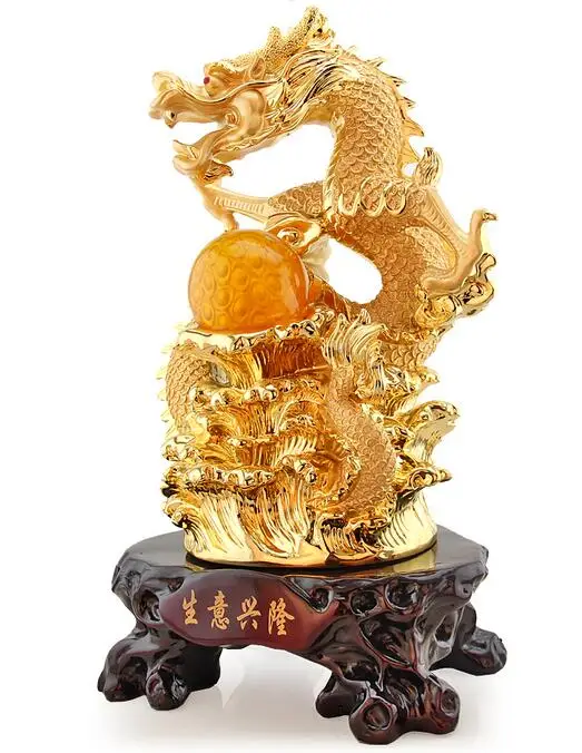Фен шуй деловые подарки новоселье хороший Драконий офисный кассовый Декор|decorative
