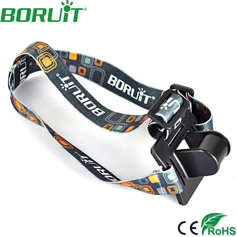 BORUiT Портативный Регулируемый головной ремень для шлема головное крепление