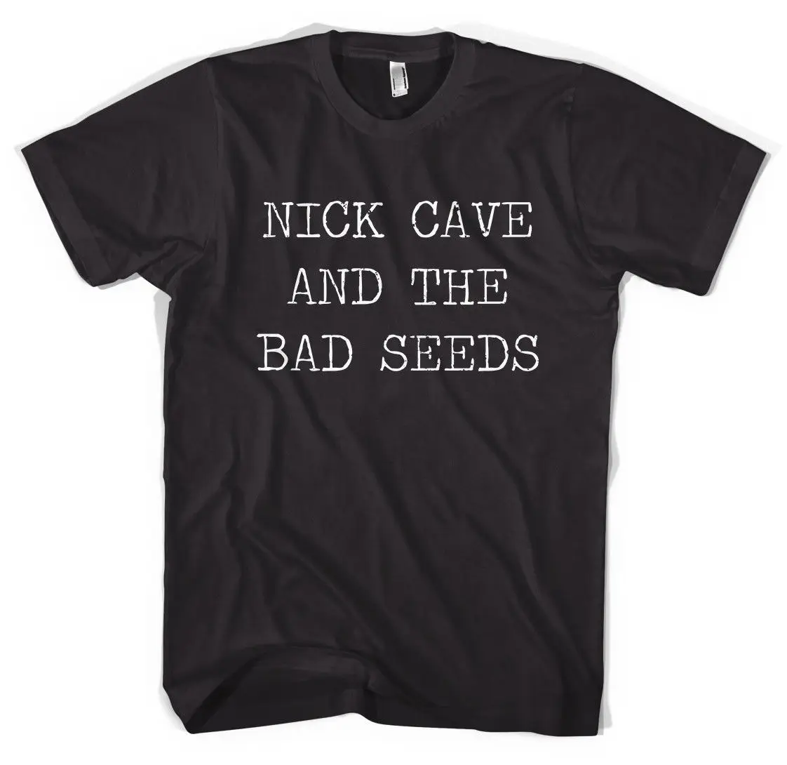 Nick Cave & The Bad Seeds/футболка унисекс все размеры новые футболки Забавные топы черный
