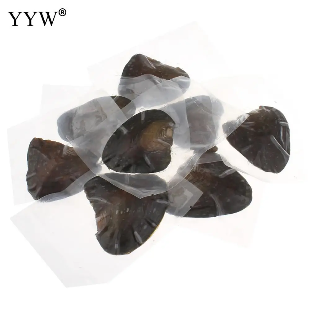 

15PCs/Lot Freshwater Cultured Love Wish Pearl Oyster Freshwater Pearl Potato mixed colors 7-8mm Sold By Lot