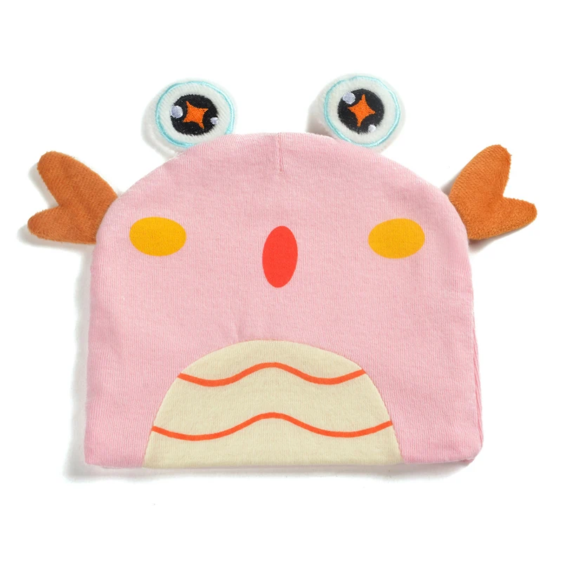 Краб детская шапка хлопок младенческой шапки в 2017 году Весна шляпа для девочек