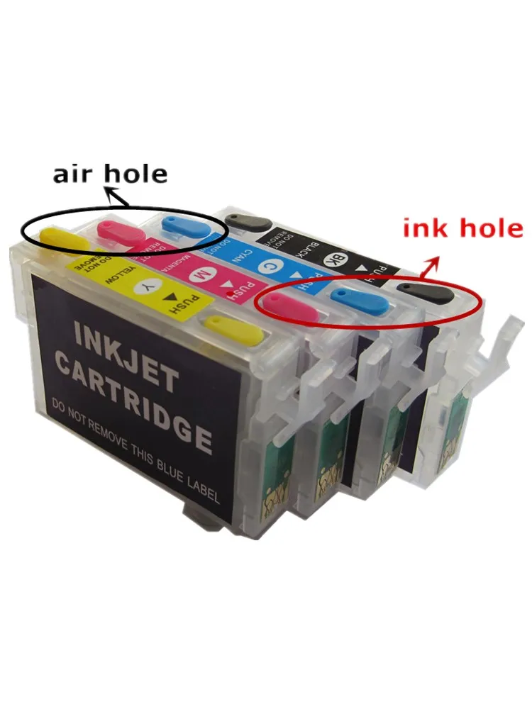 T1281 перезаправляемый картридж для epson Stylus S22 SX125 SX130 SX230 SX235W SX420W SX425W SX430W SX435W SX438W SX440W SX445W