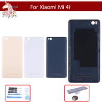 original glass for xiaomi mi 4i mi4i back glass battery cover rear door housing case cover mi 4i panel replacement with logo