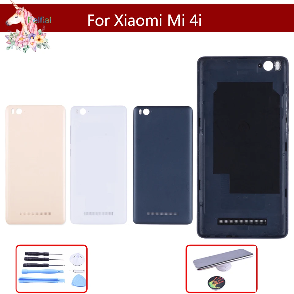 Оригинальное стекло для Xiaomi Mi 4I mi4i Задняя стеклянная крышка батареи Дверь Корпус