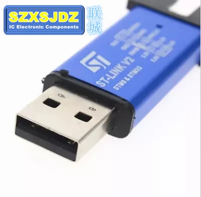 ST LINK Stlink ST-Link V2 Mini STM8 STM32 Simulator Download Programmer Programming With Cover A41 Imported chips can be upgrade |
