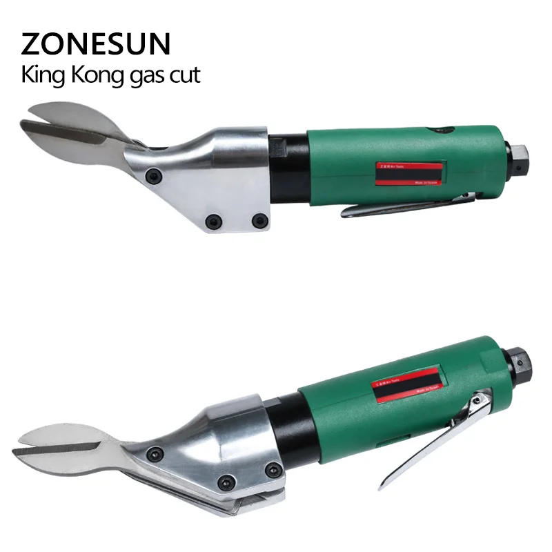 ZONESUN ручной мощный пневматический ножницы пневматические металлические или