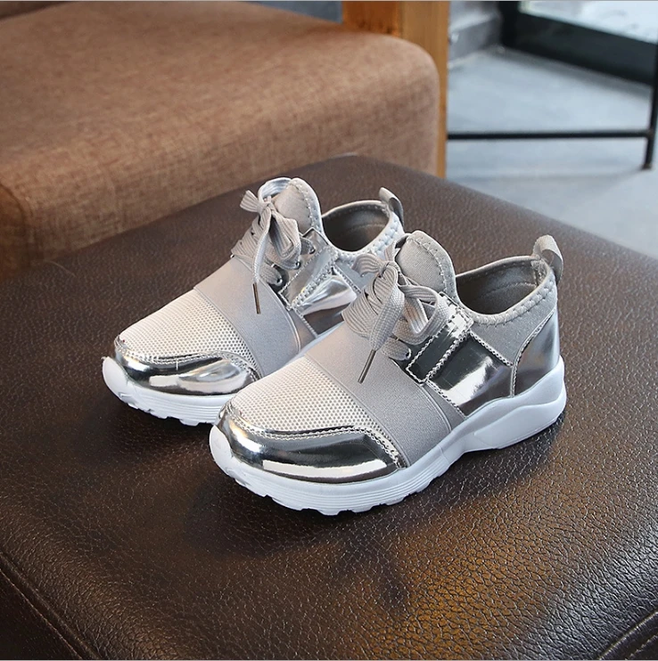 

2021 Spring Autumn New Girls Sports Shoes Children Mesh Breathable Shoes Casual Student Sneakers Boys Outdoor Kids Running Shoes