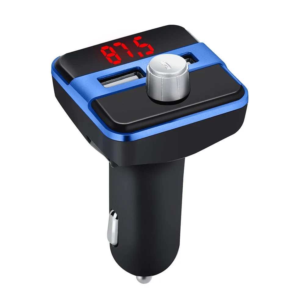Беспроводной Bluetooth Автомобильный MP3-плеер fm-передатчик радио lcd 2 USB Hands Call Free автомобильные аксессуары# DX