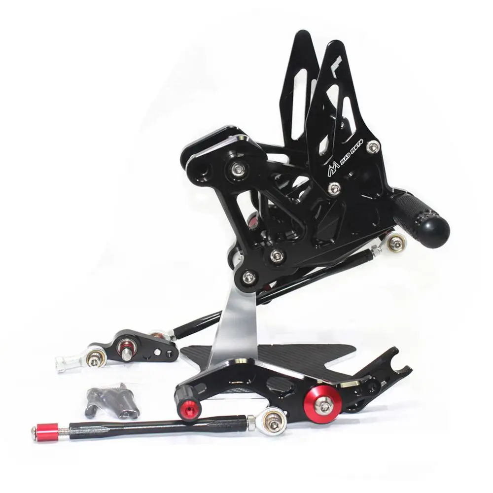 

Footrests For MV Agusta F3 675/ 800 2012 2013 2014 2015 2016 2017 CNC Adjustable Foot Pegs Rider Rearsets Foot Rest Pedal