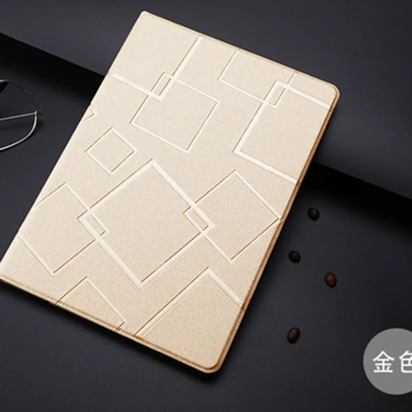 Чехол для iPad, 9,7 дюймов, iPad 6 поколения, умный чехол для планшета с функцией сна, с закаленным стеклом, iPad A1893, A1954, A1822, A1823