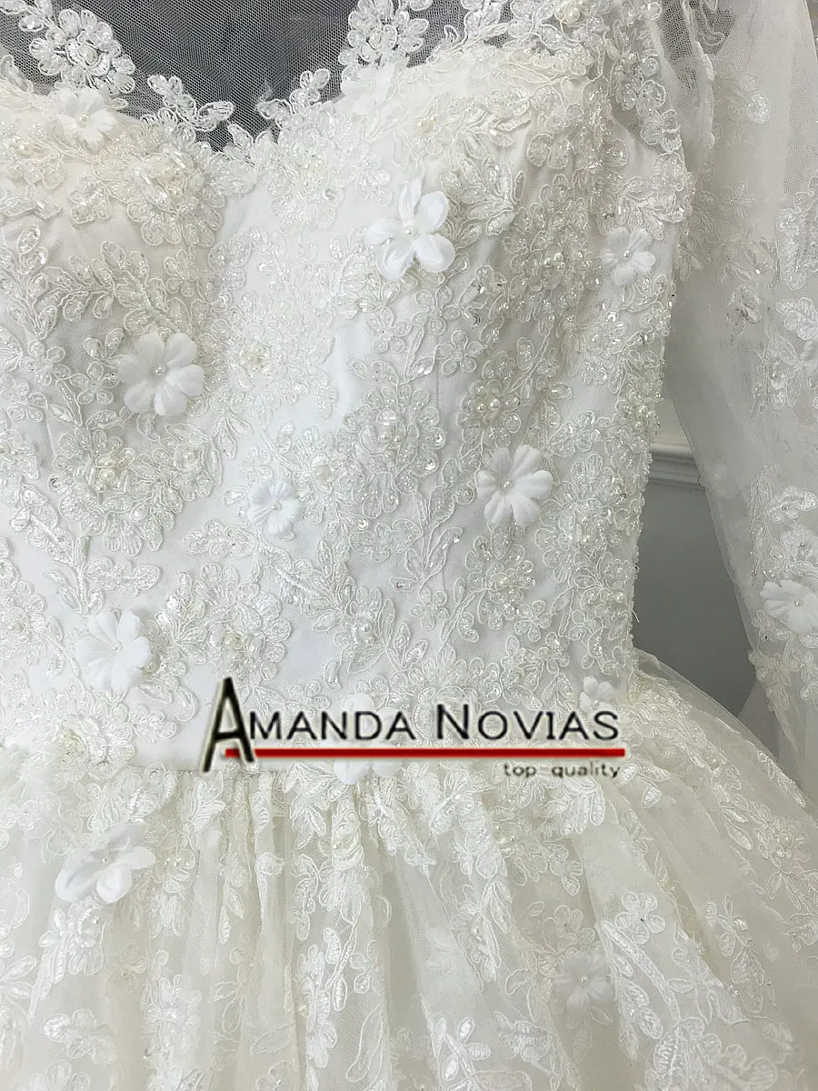 Бальное платье с длинным рукавом роскошный дизайн реальные фотографии 2019 |