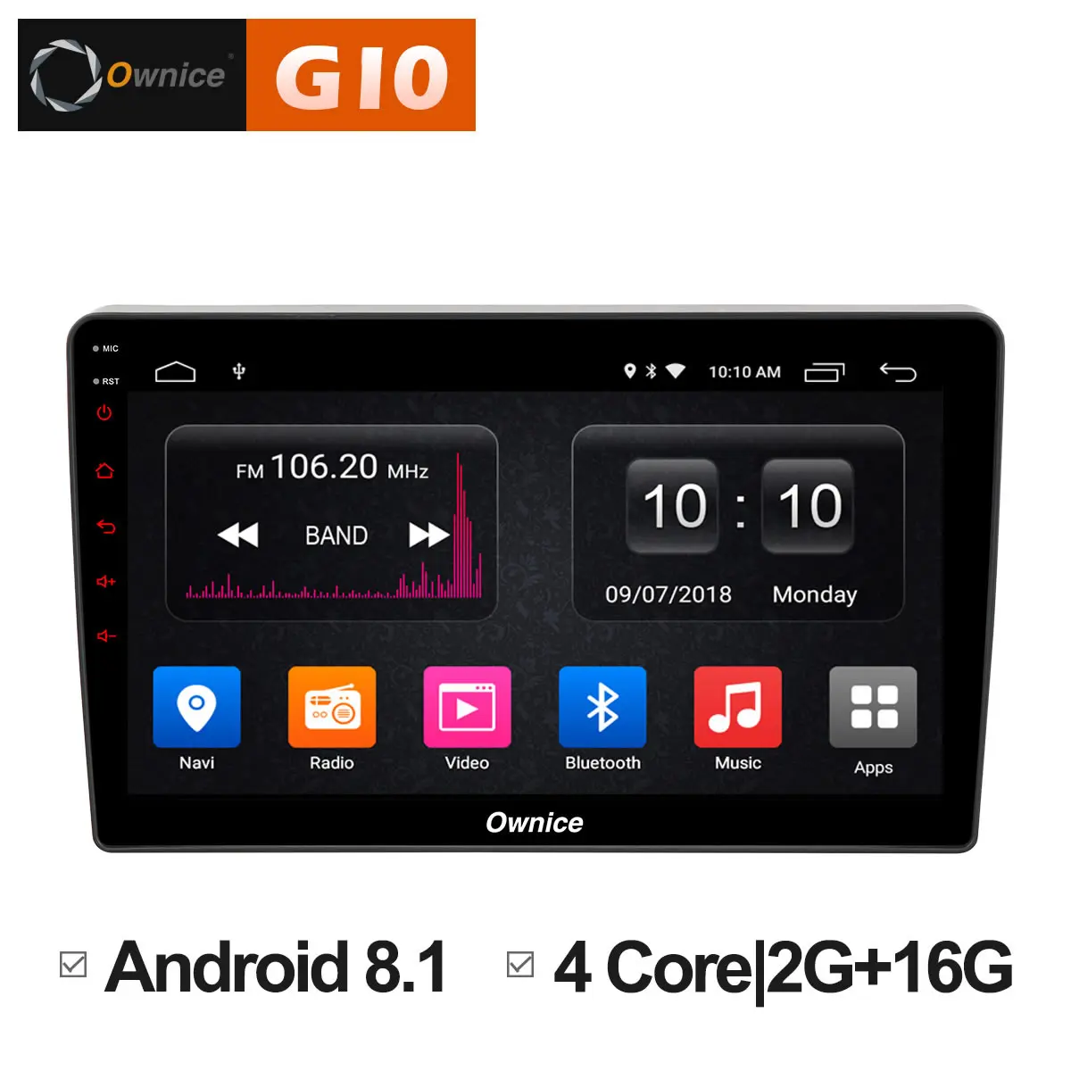 Ownice C500 + G10 9 &quotAndroid 8 1 2din автомобильный DVD плеер для KIA Оптима 2011 2014 радиоприемник 2G