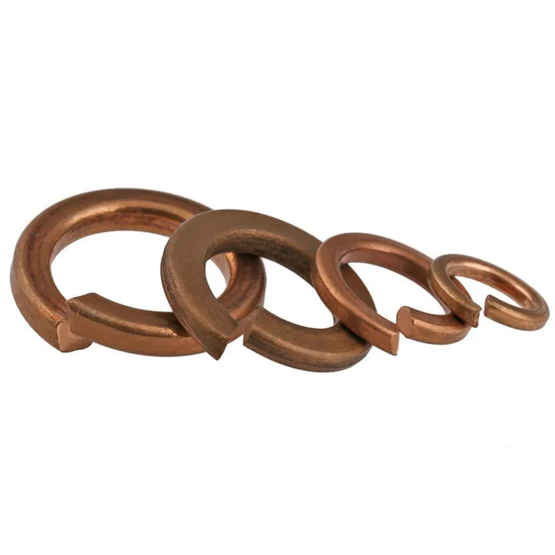 10PCS GB93 M3 M4 M5 M6 Copper Spring Washer Bronze | Обустройство дома