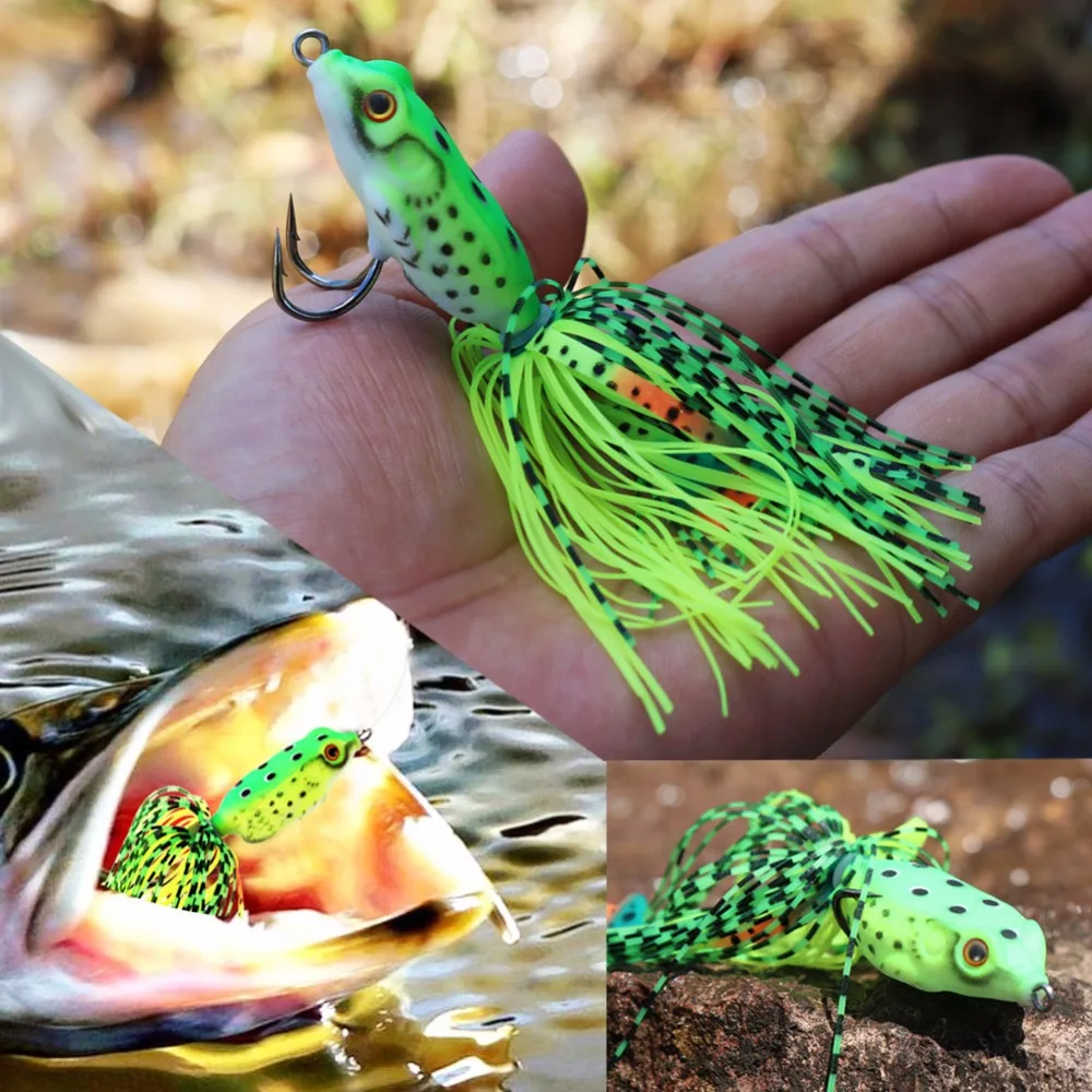 5 шт. рыболовная приманка лягушка 2 см 7 г|bass bait|fishing baitfrog fishing lure |