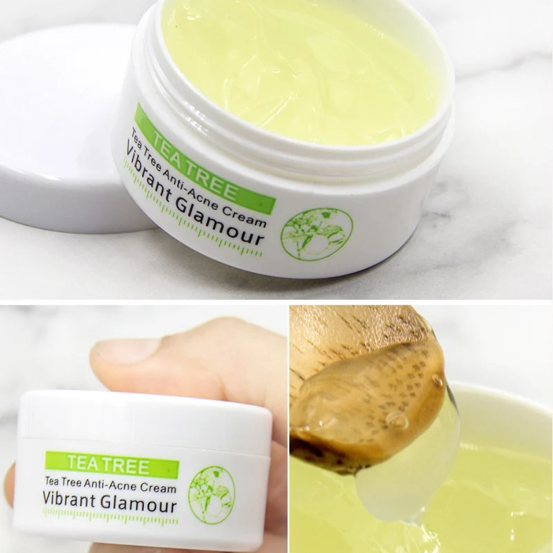 Новый крем против акне чайного дерева лечение отбеливание уход за кожей лица