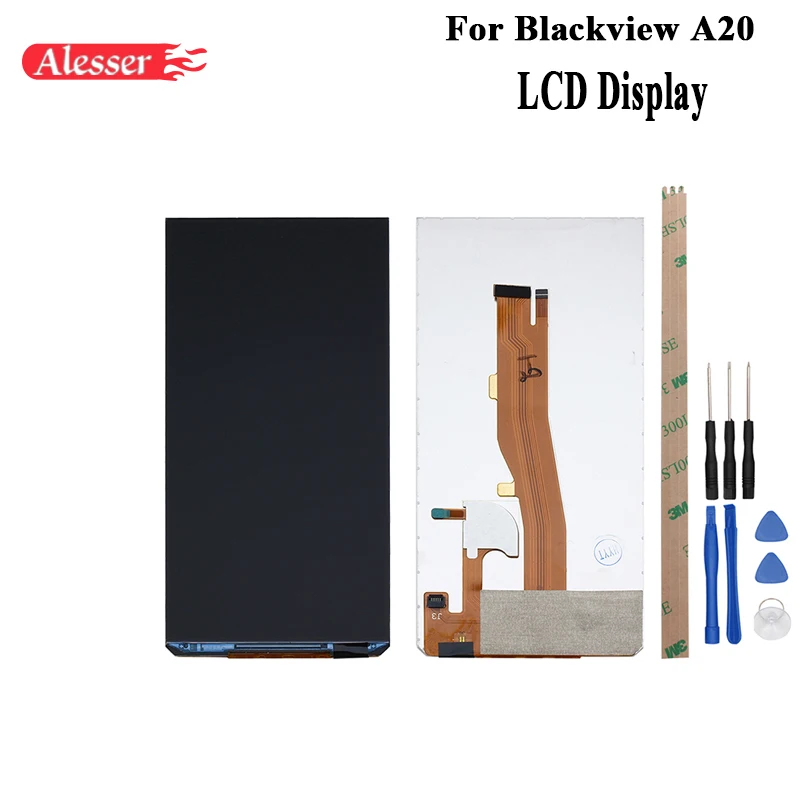 Alesser For Blackview A20 LCD Display Screen Perfect Replacement Mobile Accessories 960*480 With Tools |