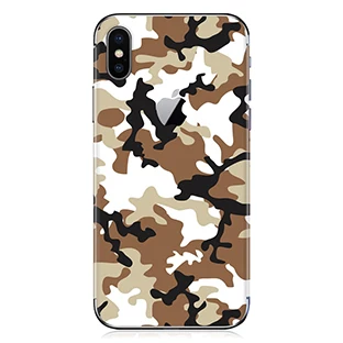D05 GOOYIYO-для iPhone X XS наклейка для телефона XS Max XR DIY Наклейка 3M виниловая камуфляжная Обложка для iPhone 6 6S 7 8 Plus наклейка - Цвет: D05