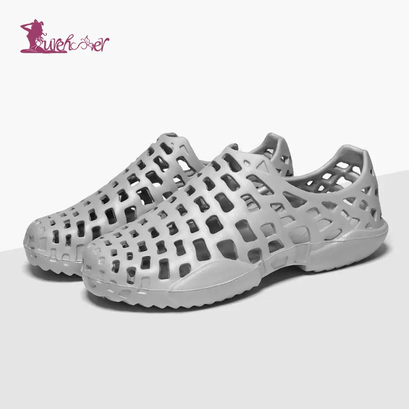 Мужские летние сандалии Lurehooker с дырками дышащие шлепанцы | Обувь