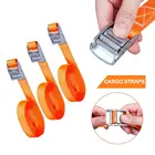 Ремень для перевозки груза, 6 шт., 3 метра, с металлической пряжкой, крепкий ремень с храповым механизмом