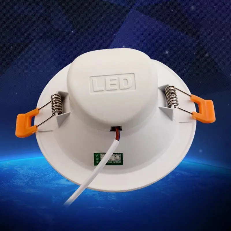 LED Downlight 3W 5W 7W 9W Waterproof Warm White Cool Embedded Professional Spotlight Ceiling Light|Полочные светильники| |